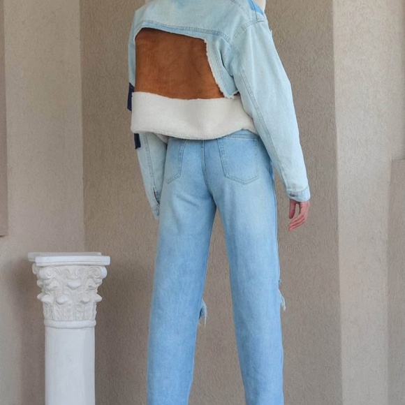 Denim Patchwork Jacket - Picture 3 of 3